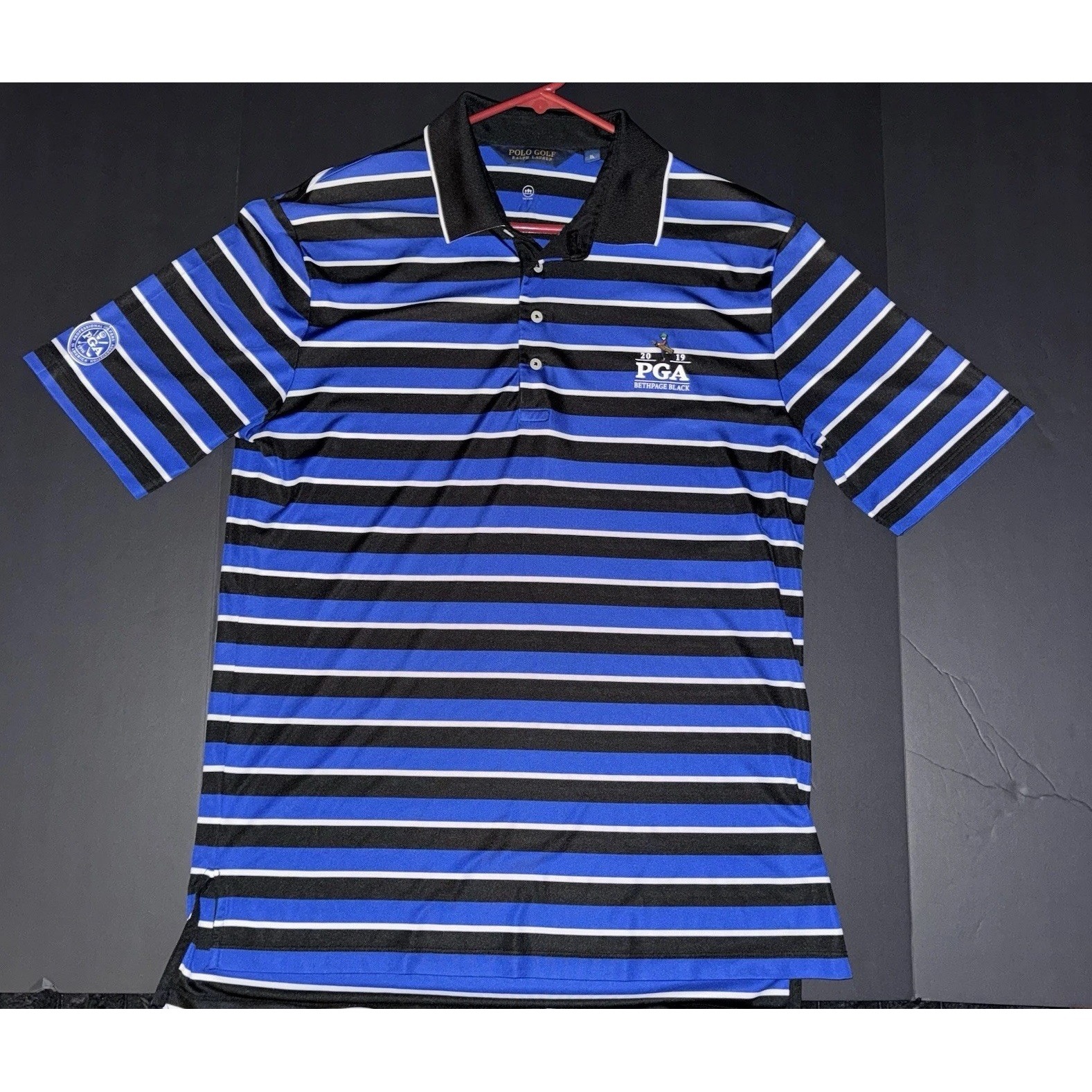 Mens Xl Polo Golf Ralph Lauren Golf Polo 2019 Pga Championship Bethpage Black